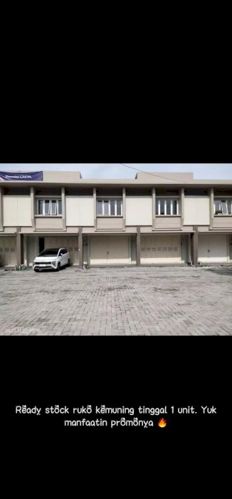 Ruko 2 lantai di kota tegal  hanya 1M