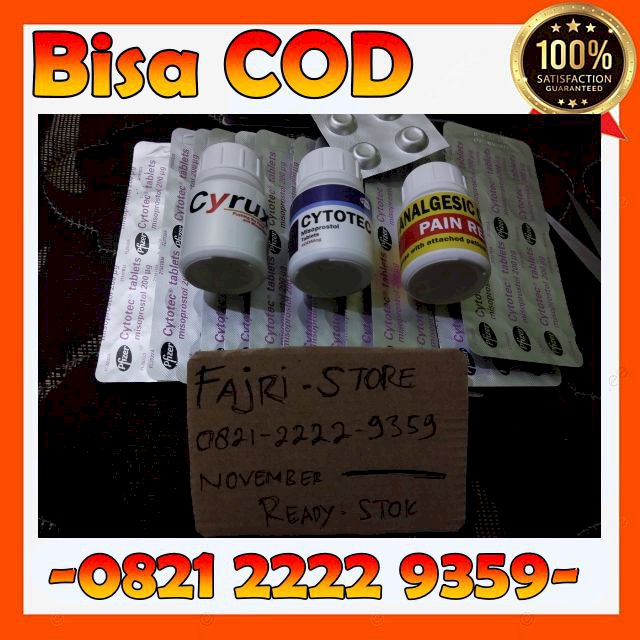 Toko Jual Cytotec Di Jakarta Selatan COD 082122229359 Pfizer Miso