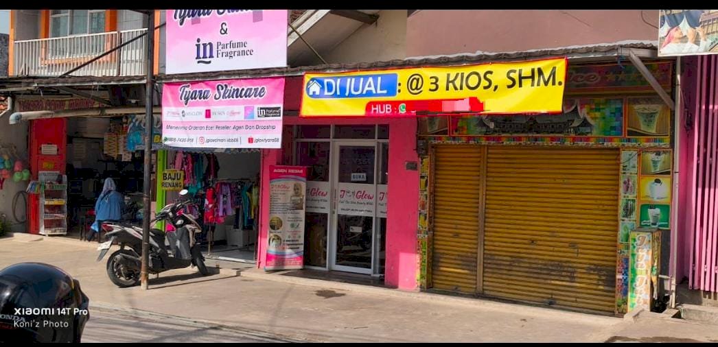 Kios + Tanah Strategis – Cocok Usaha & Investasi  Kab Bandung Barat