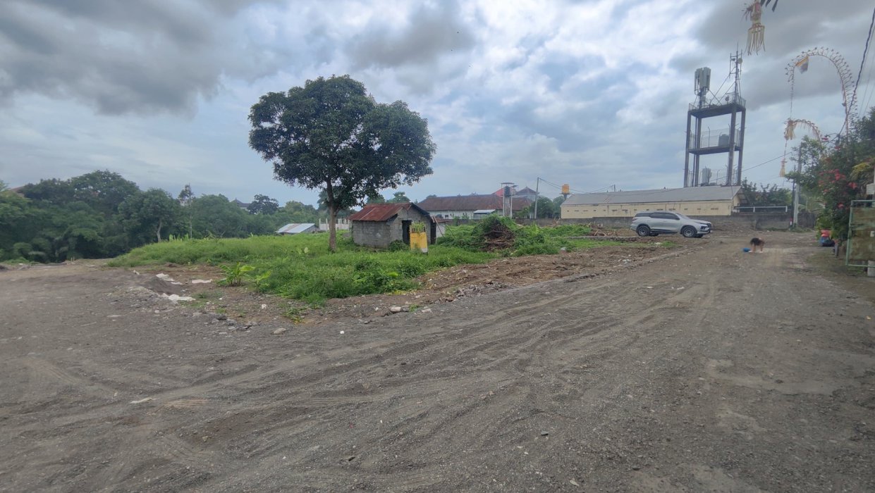 Sewa Tanah Kavling Strategis–Jl. Raya Banjar Oongan, Denpasar Timur