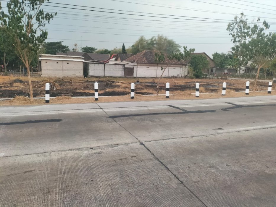 DIJUAL TANAH PEKARANGAN SHM PINGGIR JALAN RAYA SOLO - PURWODADI!