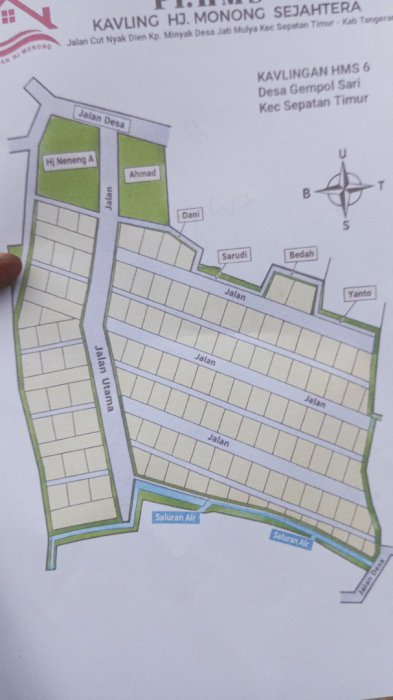 Rumah kavling  HMS 6 Gempol sari  Cash / Cicil 1--2 jutaan