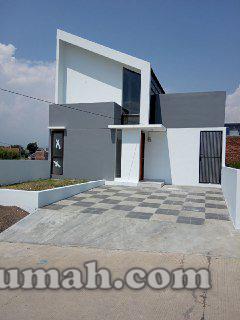 Rumah modern minimalis dekat exit tol Soreang Kab Bandung