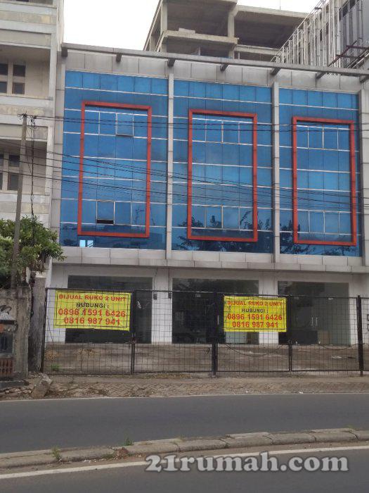 Dijual ruko gandeng 2 unit