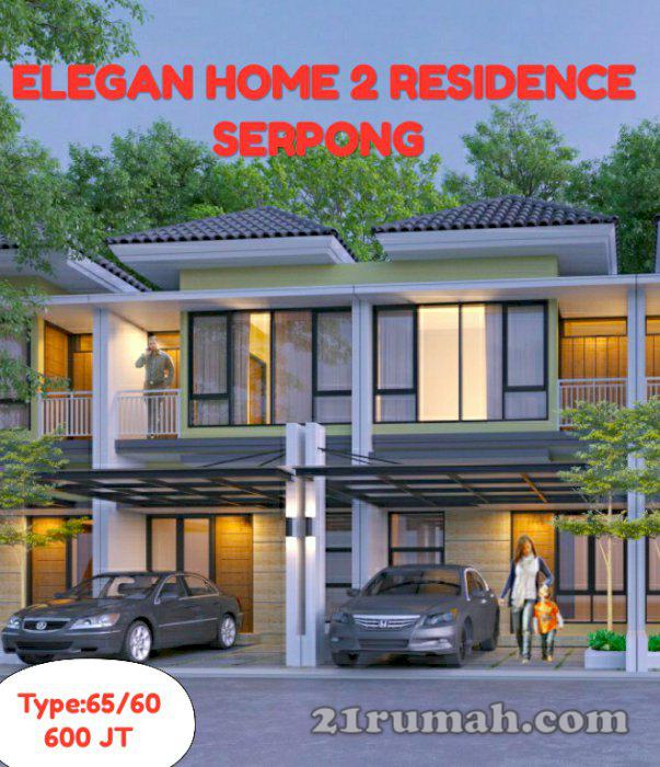 Rumah 2 lantai daerah Serpong dekat stasiun dan pintu tol