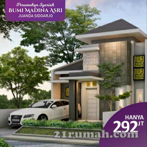 Rumah 1LT Rasa 2LT Dekat Bandara di Bumi Madina Asri Juanda Sidoarjo Surabaya