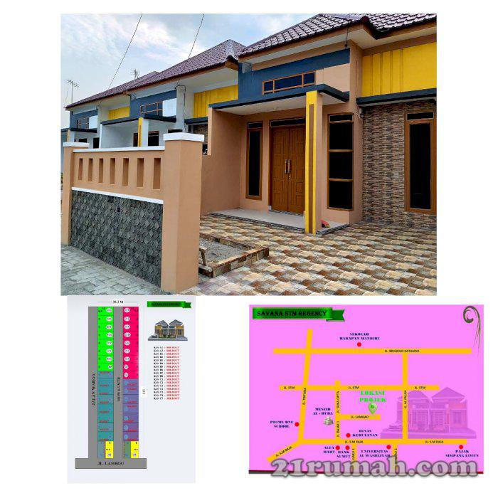 Rumah mewah dan minimalis inti kota