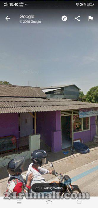 Rumah pinggir jalan curug tangerang