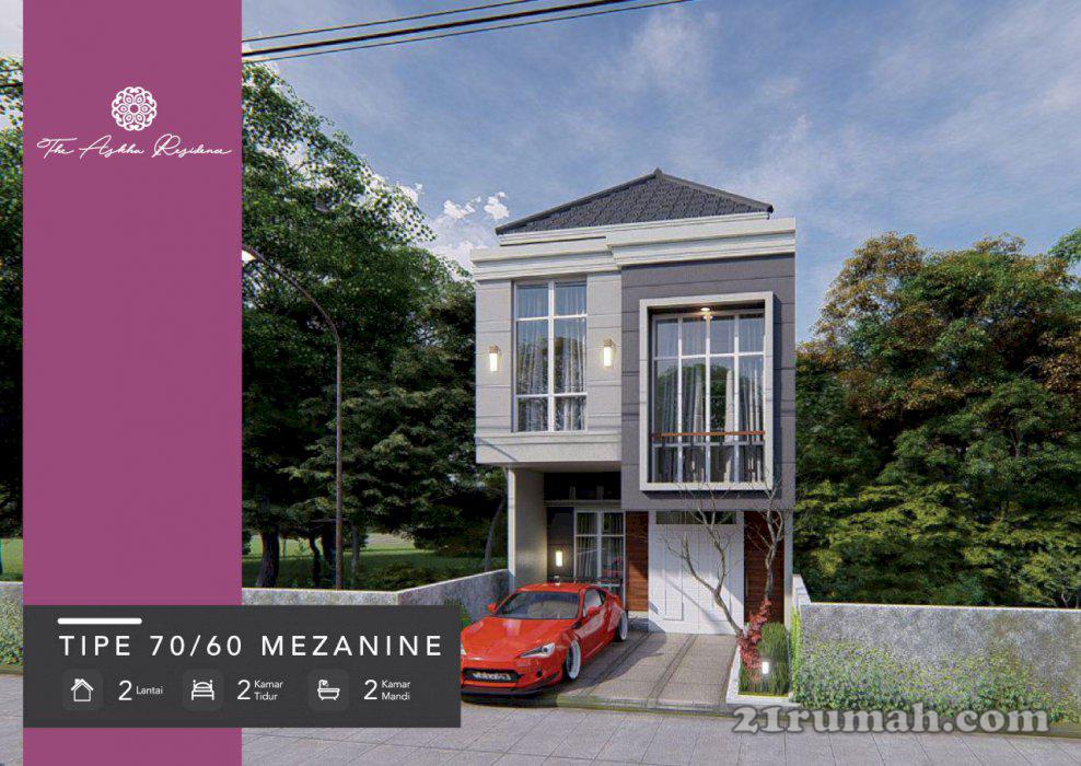 Rumah mewah murah dua lantai di malang