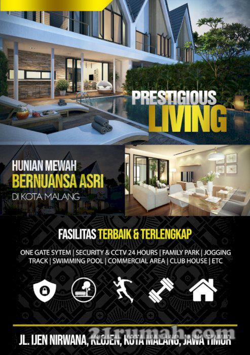 Hunian mewah bernuansa asri di Ijen Nirwana Malang