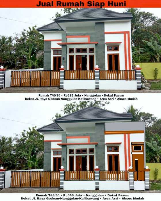 Jual Rumah Siap Bangun Harga Promo Awal di Pinggir Sleman