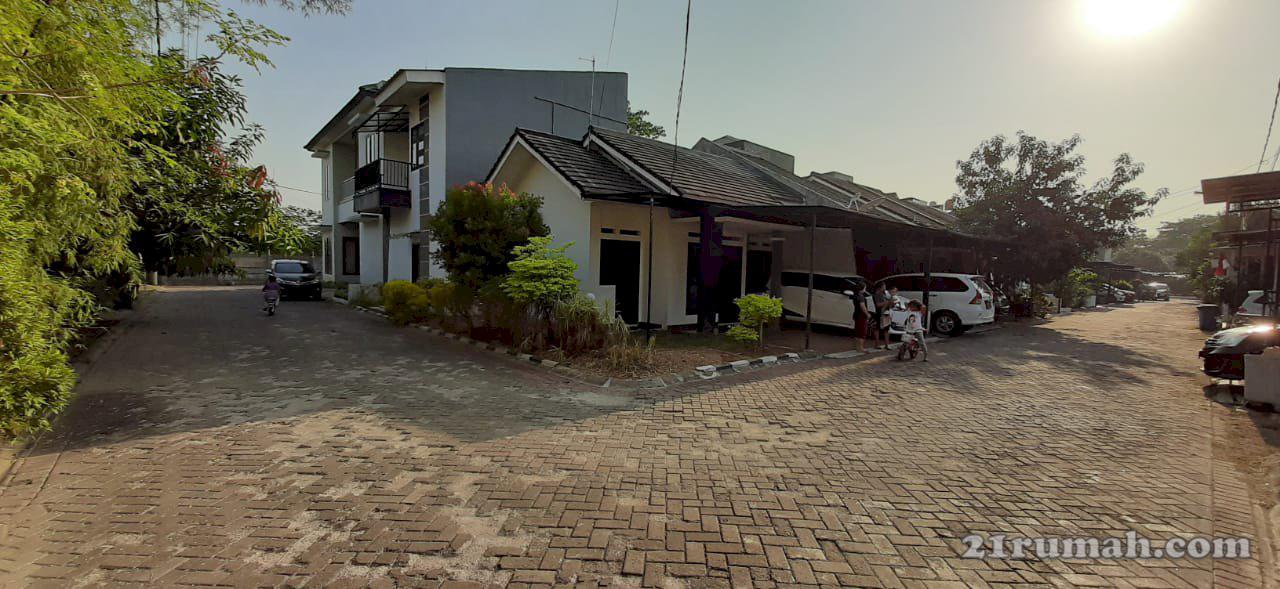 Dijual rumah hook dalam cluster di kranggan bekasi cibubur jakarta timur