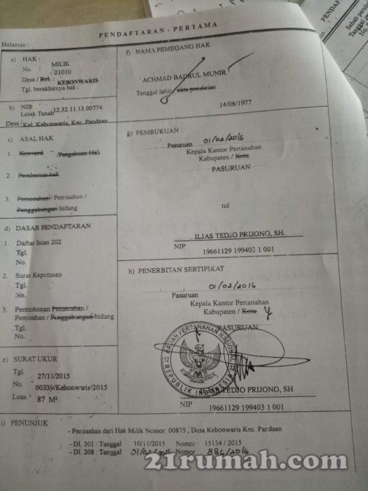 Rumah dijual ditengah-tengah kota 