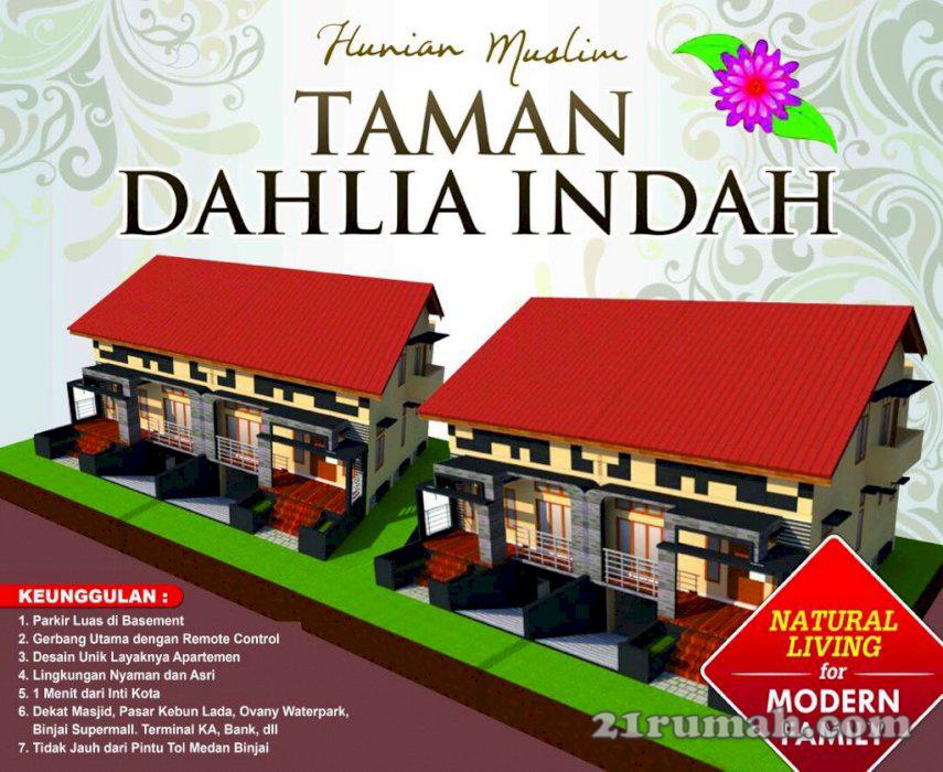 Rumah mewah dengan konsep apartemen ( basement bisa muat 4 unit mobil )