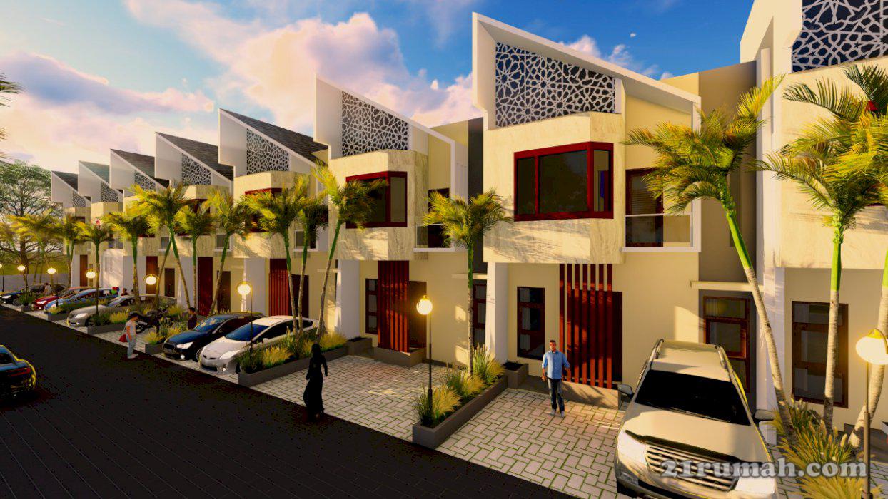 Hunian islami mewah di grand village as salam di joyoagung malang