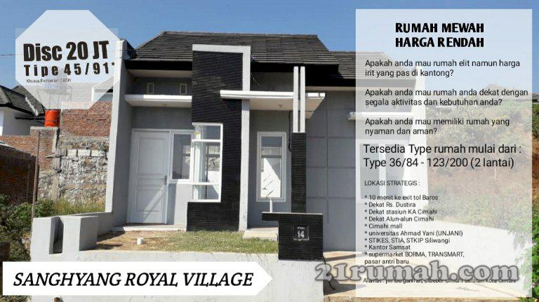 Rumah elit harga irit di kota Cimahi