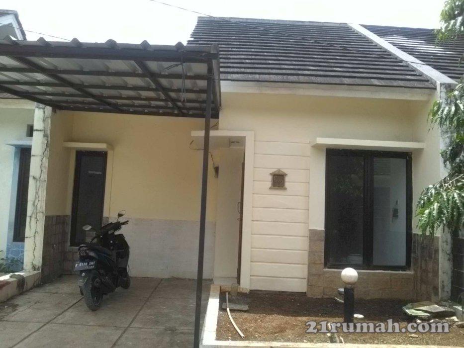 Rumah cluster siap huni di perumahan