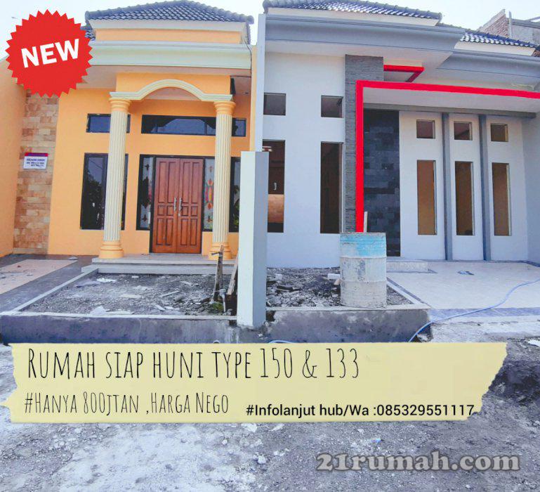 Rumah siap huni ,mewah berkualitas type 150&133  full bangunnan