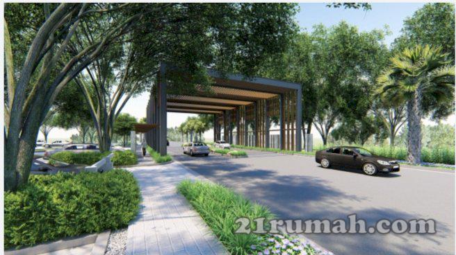 Rumah murah di pusat kota Lippo Cikarang 2 lantai 600 jutaan