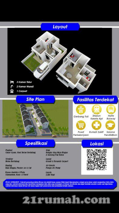 Rumah minimalis modern bintaro 