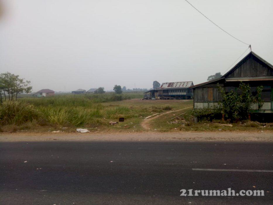 Di jual tanah pinggir jalan AS, tidak nimbun lagi