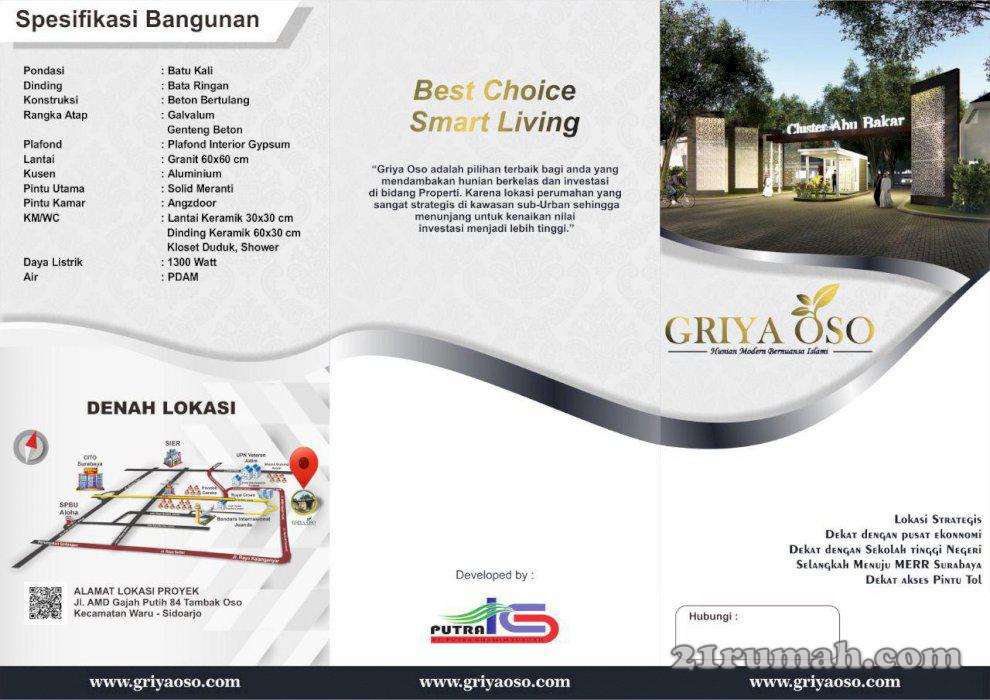 Perumahan Griya Oso , Perumahan Dekat Surabaya