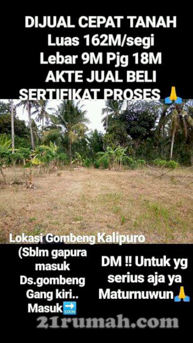 Dijual tanpa perantara tanah kapling 