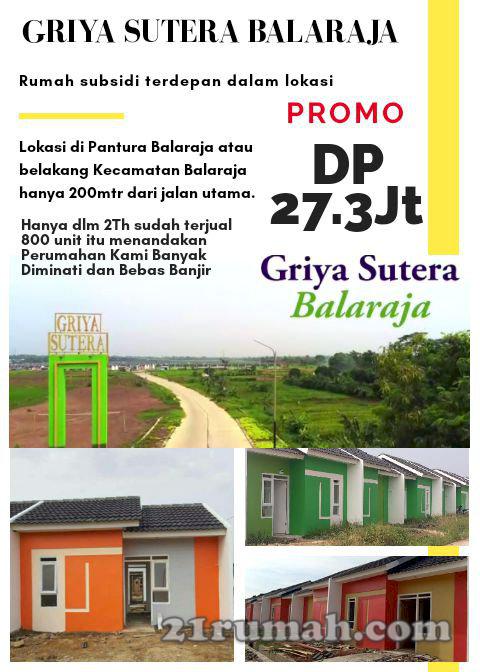 Perumahan Subsidi Terdepan Dalam Lokasi hanya 200mtr dari jalan Utama Balaraja