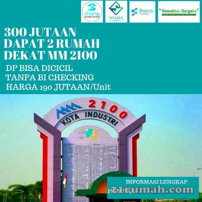 Jual Rumah Dekat MM2100 Bekasi