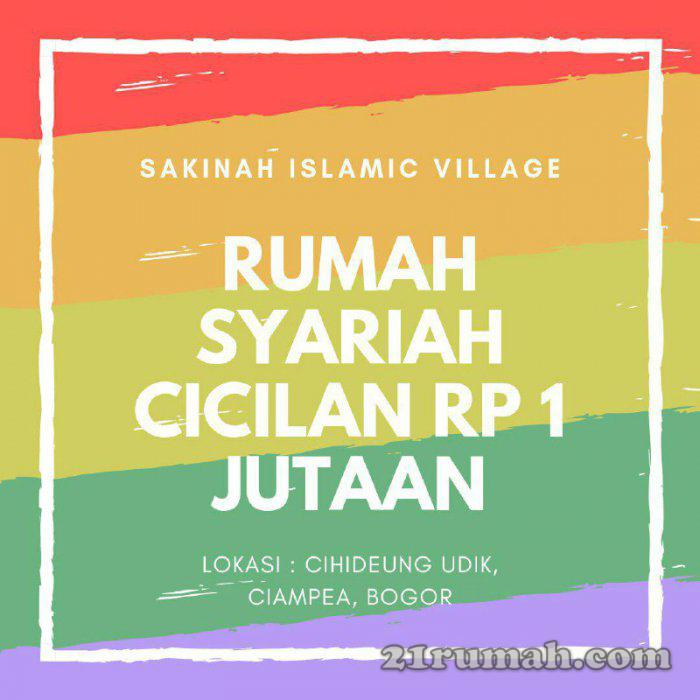 Jual Rumah SyariahCicilan 1 Jutaan Bekasi
