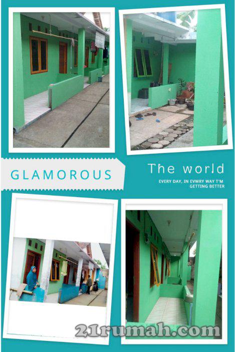 rumah kontrakan 4 pintu luas tanah 128m UI