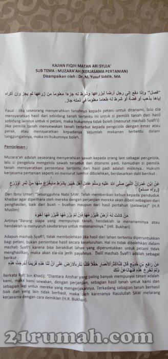 Tanah di jual daerah Parung ciseeng bogor luas 300m2