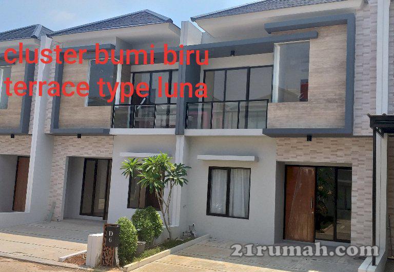 Rumah dekat tol bsd bumi biru