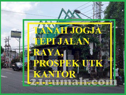 Kavling Strategis Cocok utk Kantor Kota Jogja