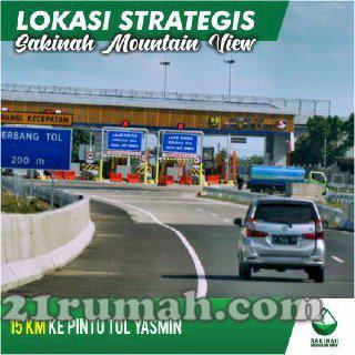 Jual Kavling 15 Menit ke Pintu Tol Yasmin