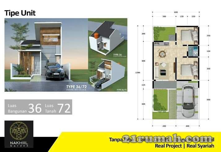 Rumah Syariah Modern Minimalis di Cikampek