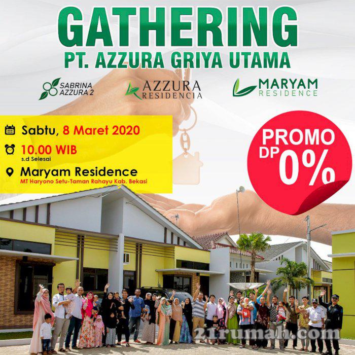 Dijual Rumah Promo DP 0% di Setu Bekasi