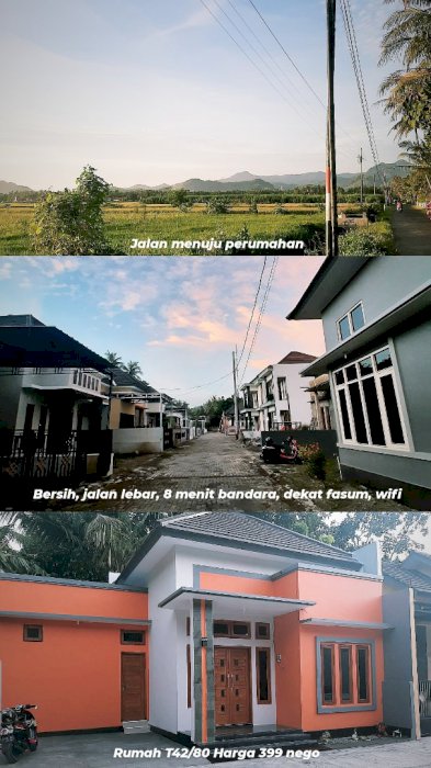 Jual Rumah Baru di Bandara Baru DP hanya 29 Juta