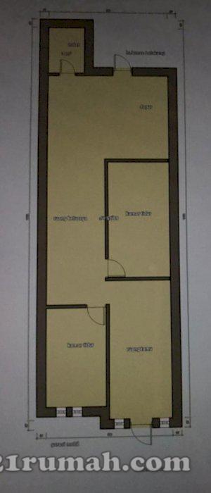 Dijual rumah jl roso marindal