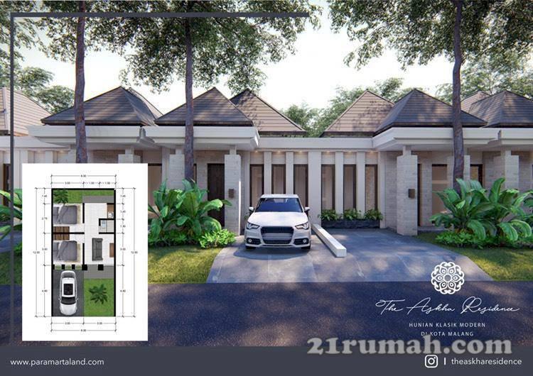 Rumah Murah Desain Modern Mewah Di Askha Residence Kota Malang