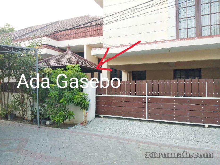 Rumah 2 Lantai HOOK Paling Depan Mewah Lebar 15M, Harga Murah LB 330 SHM