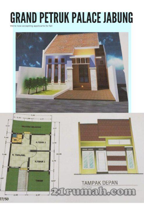 Rumah Nyaman di Bawah 100 Juta Di GRAND PETRUK PALACE Jabung