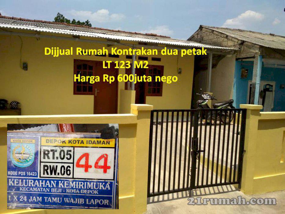 Rumah bentuk petakan, sudah dua petak