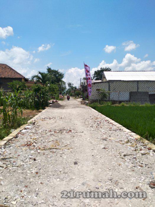 Tanah kavling kredit DP 10 juta dekat pasar Menganti 