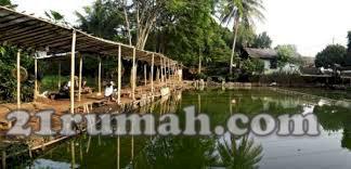 jual kavling angsuran ringan fasilitas kolam pemancingan