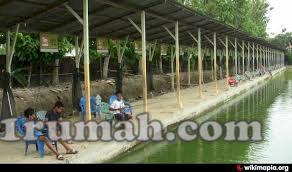 jual kavling murah fasilitas kolam pemancingan