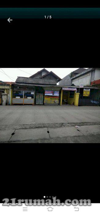 dijual rumah induk + 3 kios pinggir jalan