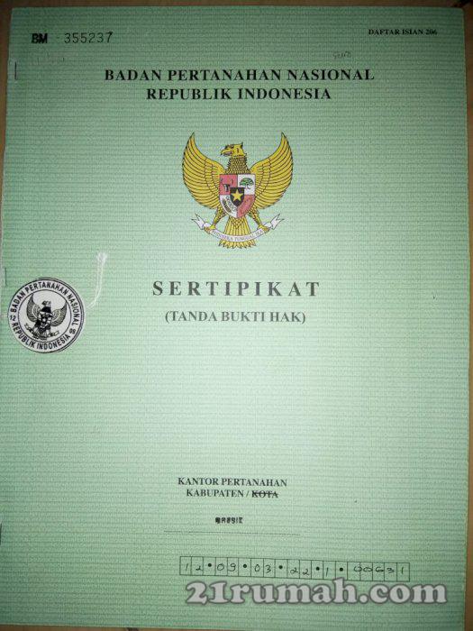 Rumah minimalis full bangunan