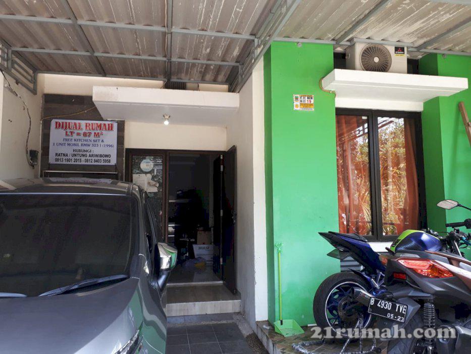Rumah cluster free kitchen set dan ac 2 unjt