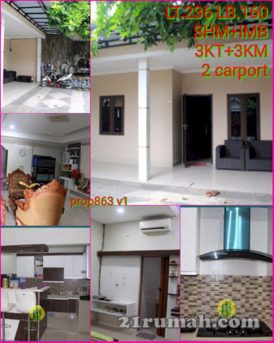 Dijual rumah Tanah luas di Daerah condet